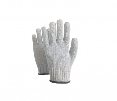 7G  polyester cotton gloves