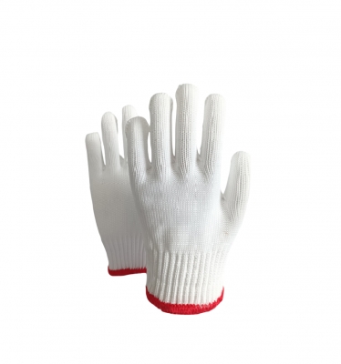 10G polyester knitted gloves