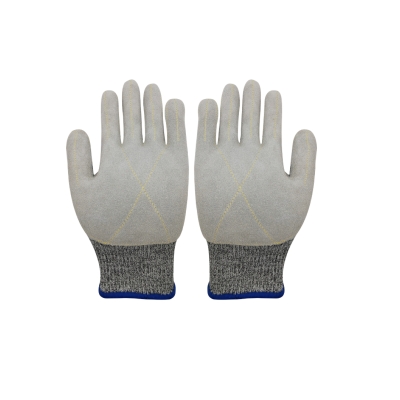 HPPE cut resistant leather g...