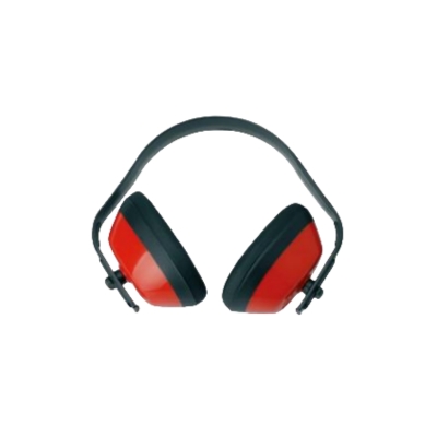 Noise-canceling earmuffs