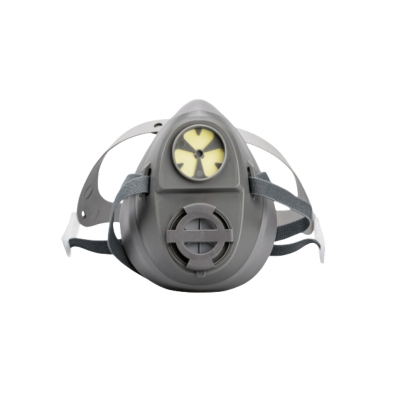 Single filter half mask